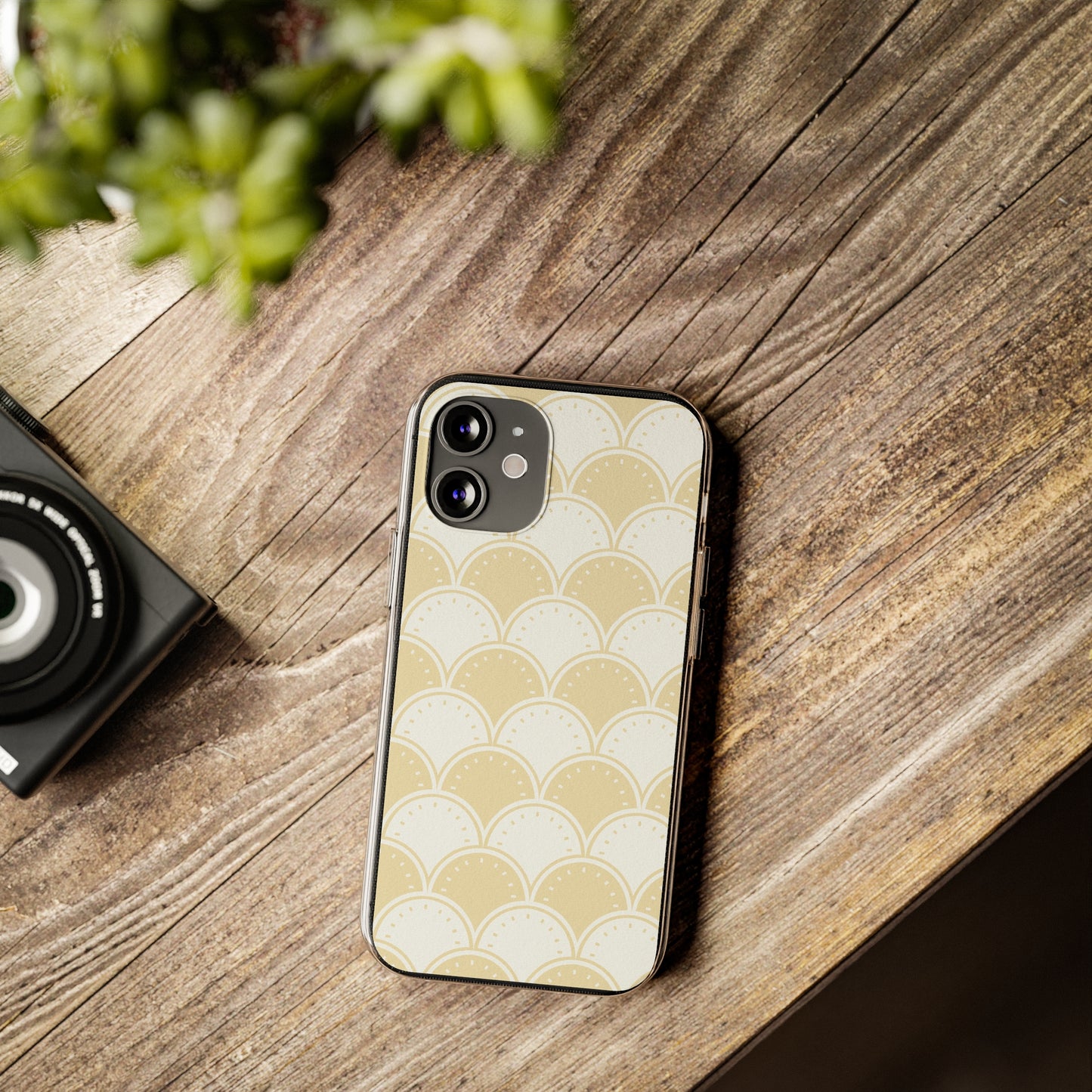 Ocean's Yellow Waves Soft Phone Cases