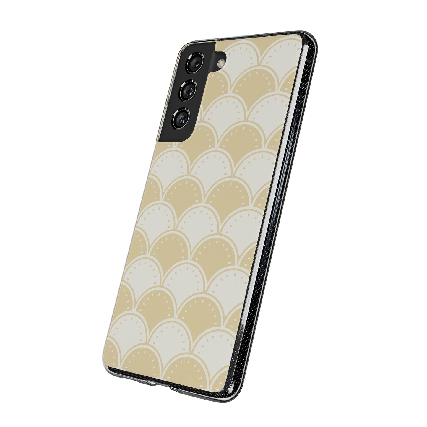 Ocean's Yellow Waves Soft Phone Cases