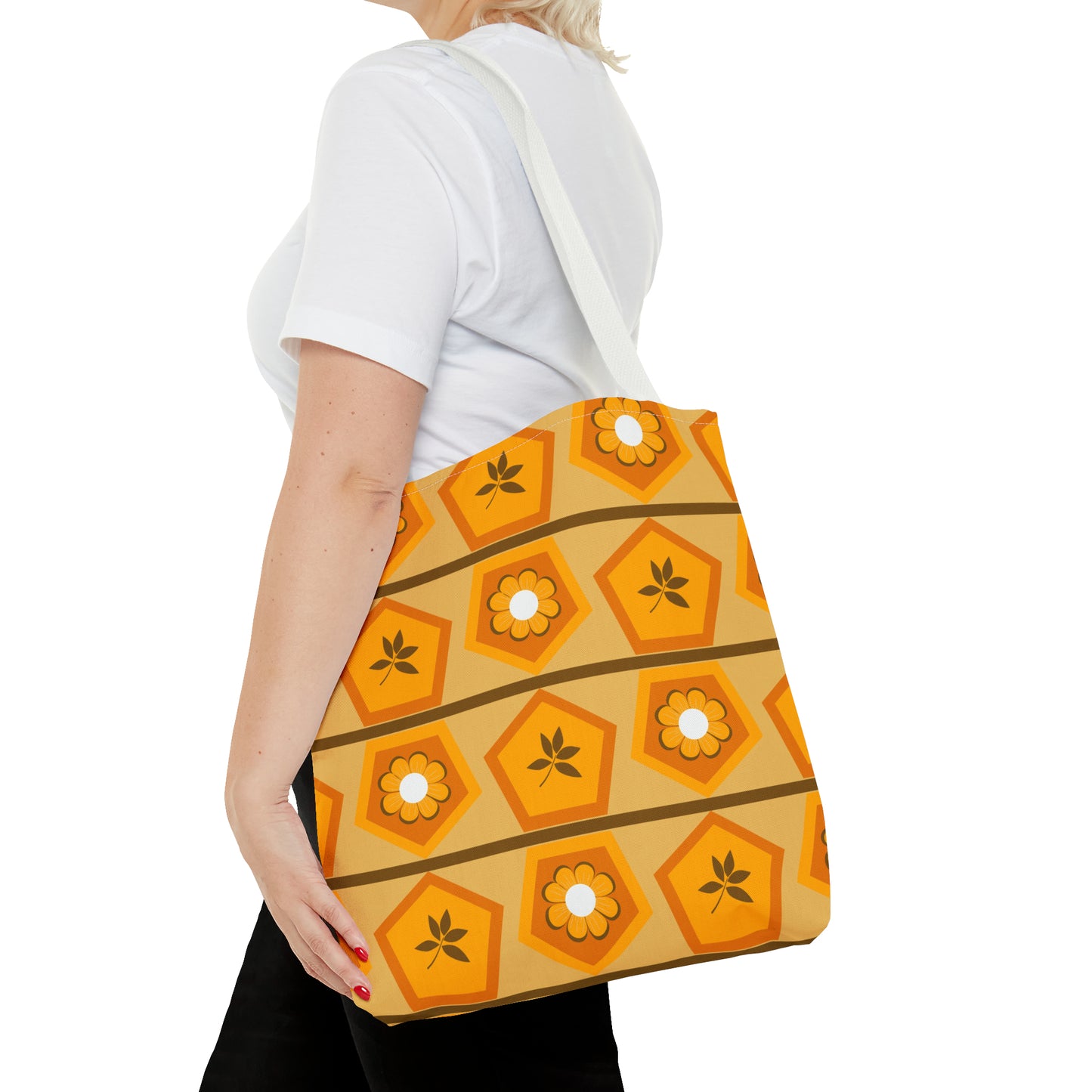 Petals and Leaves Dance Tote Bag