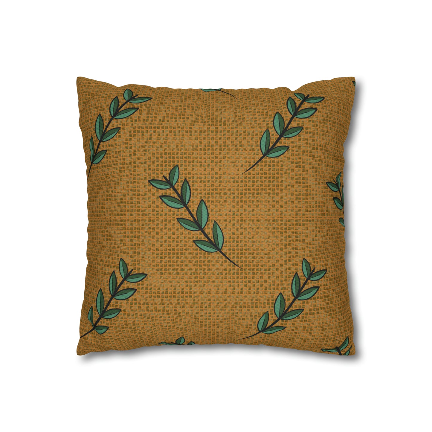 Autumn Embrace Spun Polyester Square Pillow Case