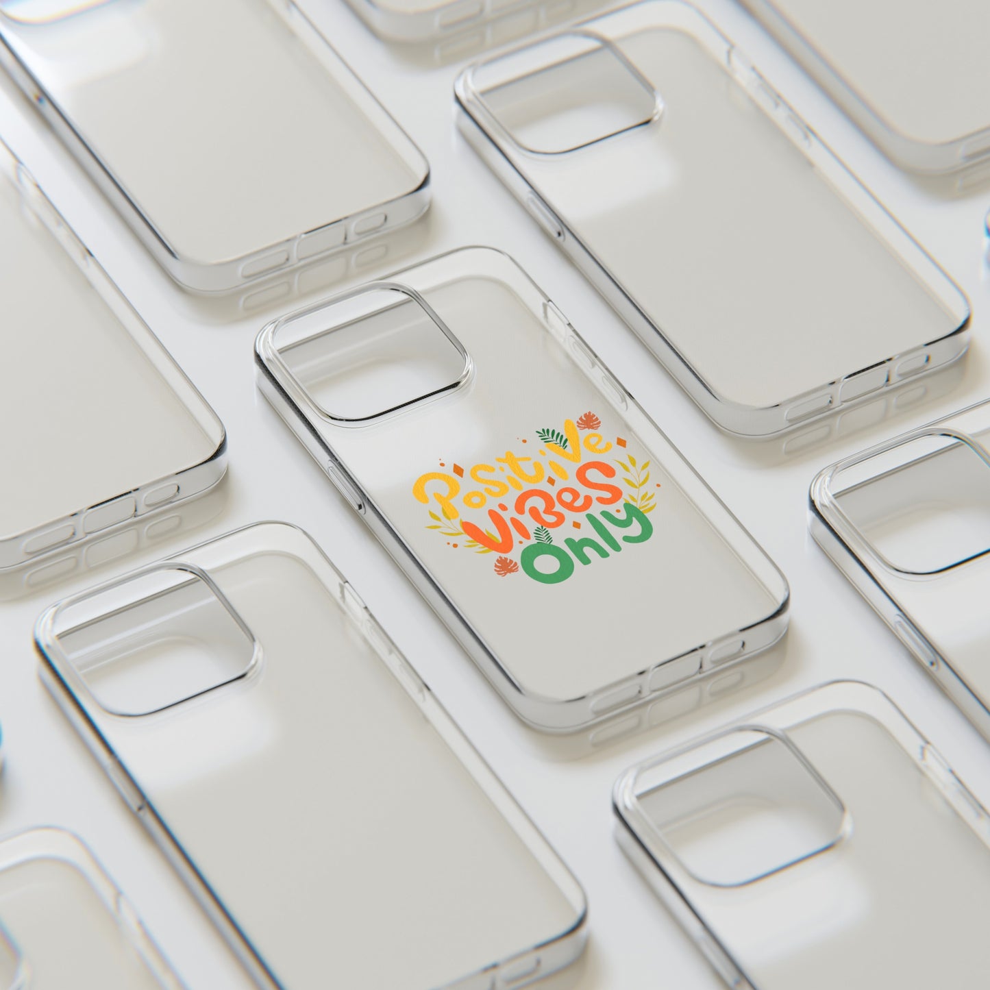 Positive Vibes Only Soft Phone Cases