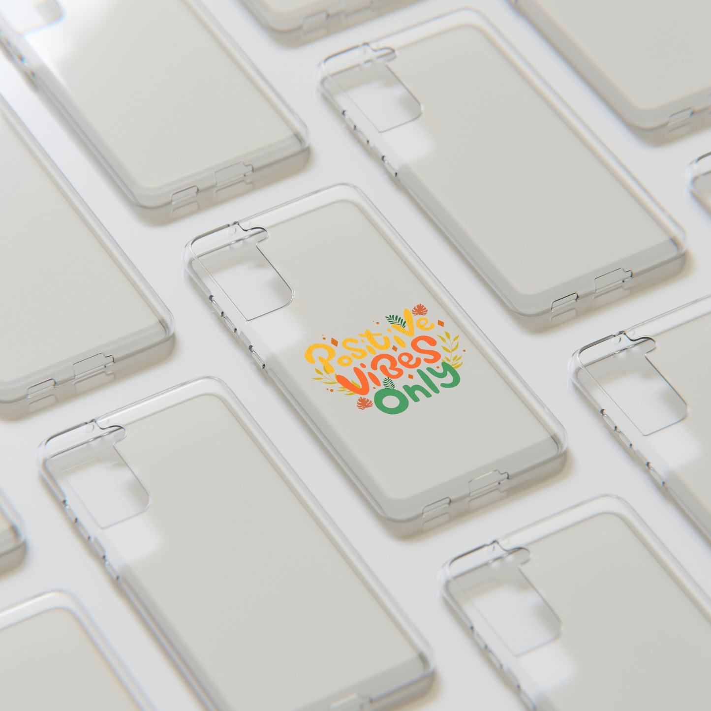 Positive Vibes Only Soft Phone Cases