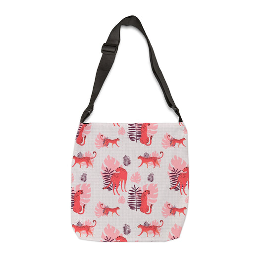 Bolso tote ajustable Leafy Roar 