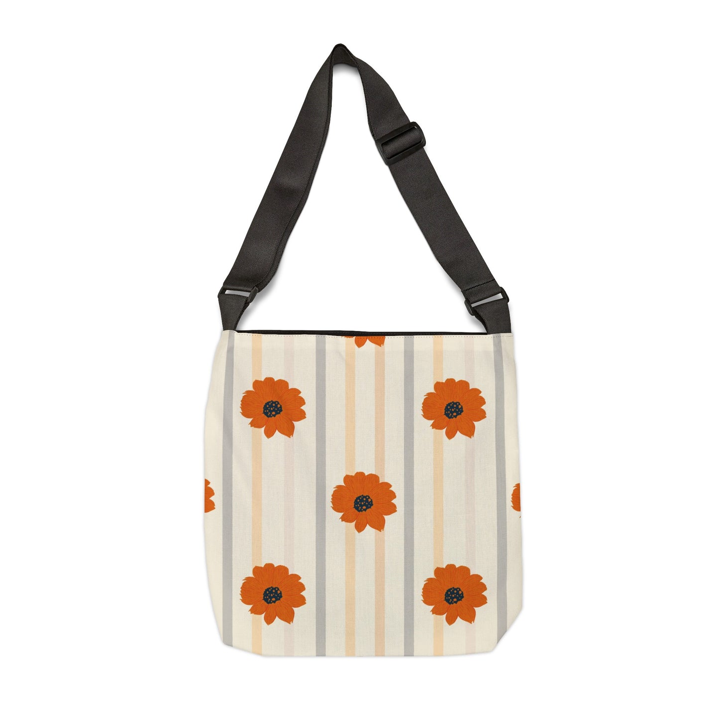 Golden Sunflower Adjustable Tote Bag