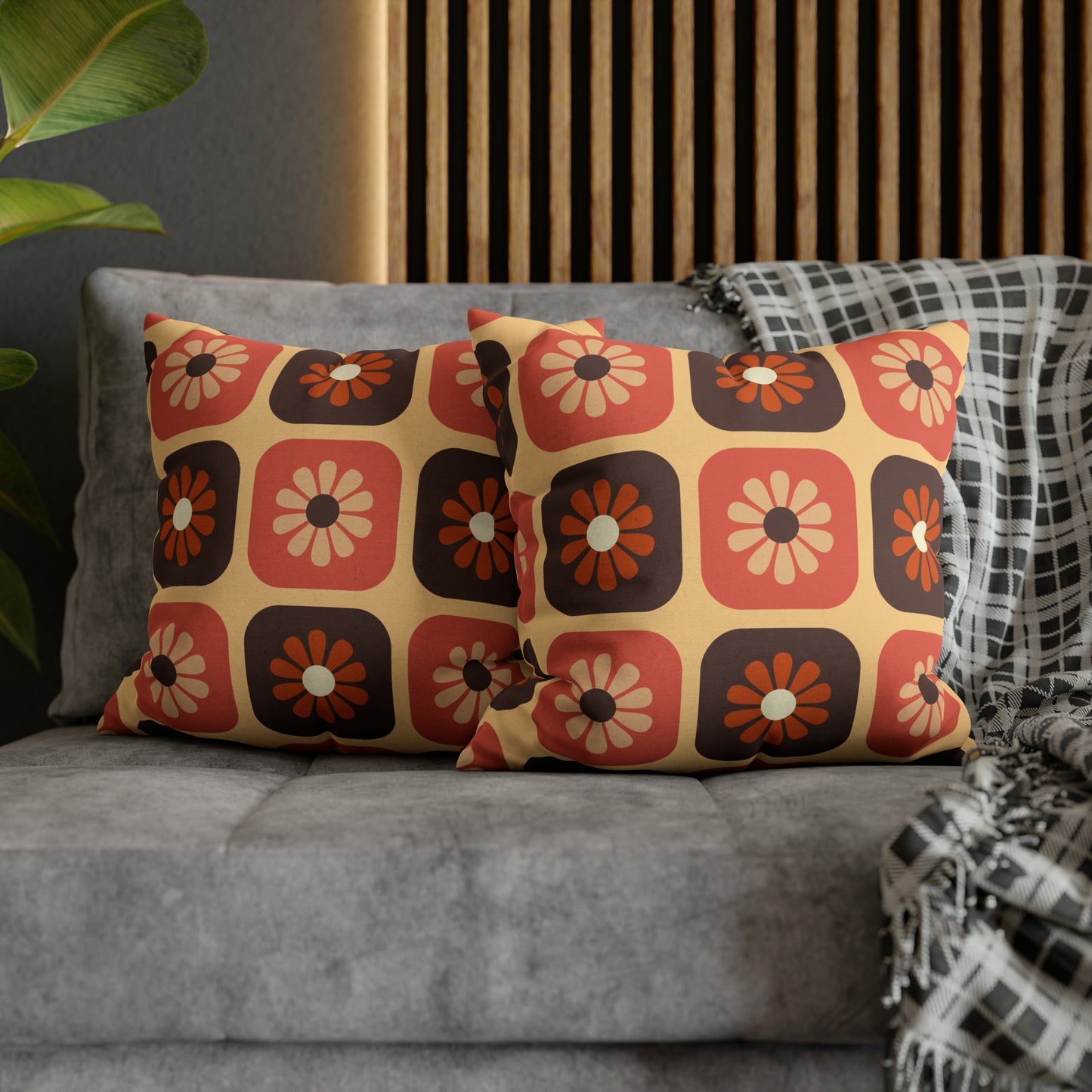 Bouquet of Dreams Spun Polyester Square Pillow Case