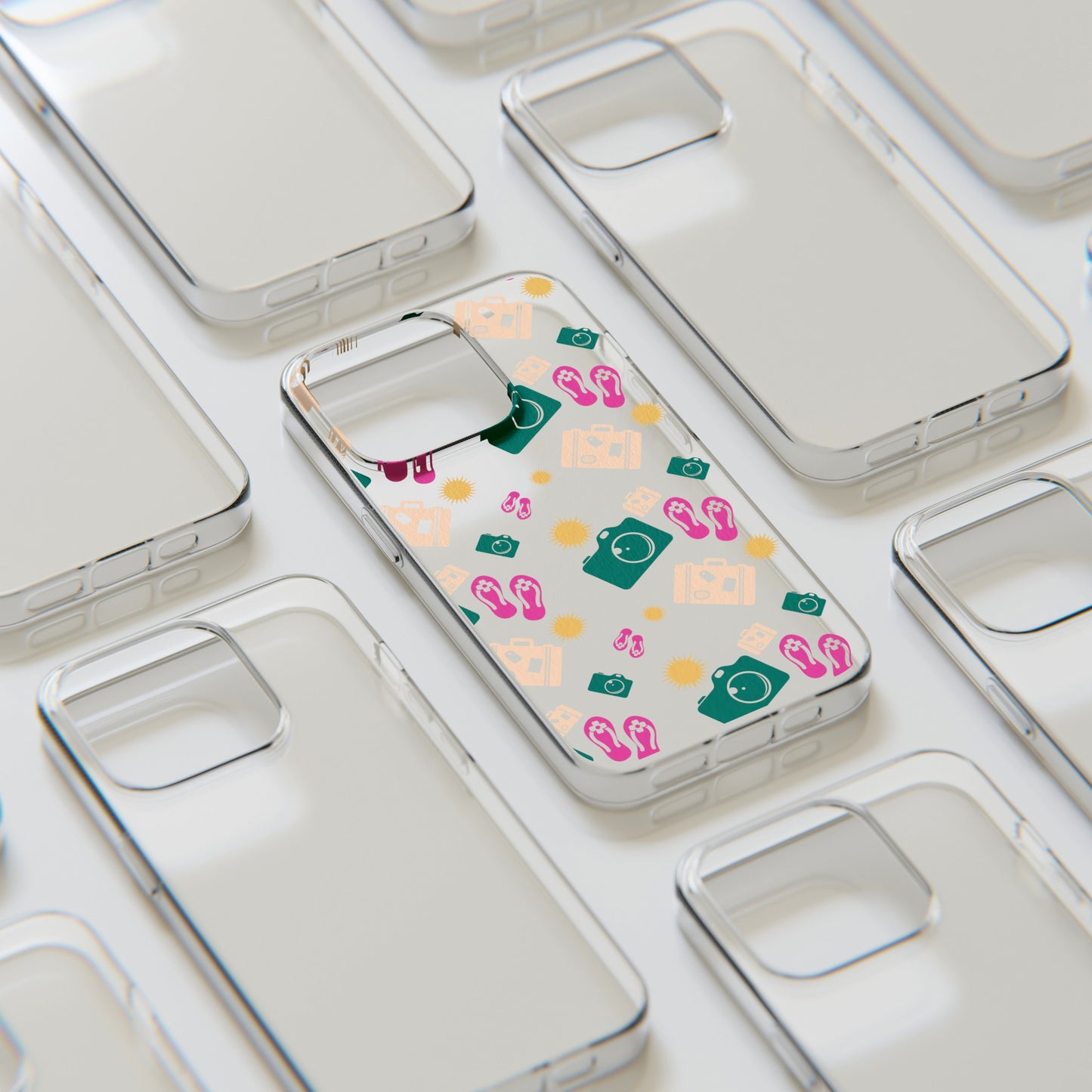 Sunlit Waves Soft Phone Cases