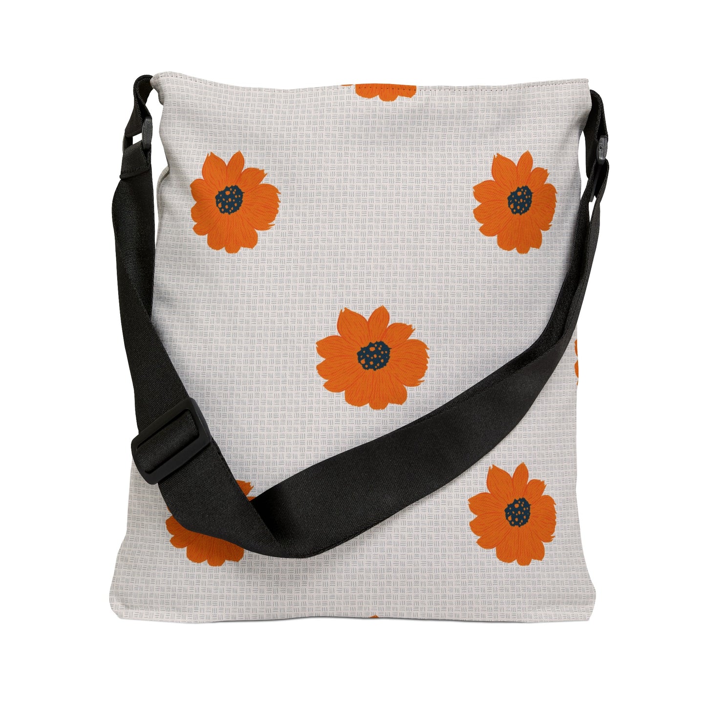 Golden Sunflower Adjustable Tote Bag