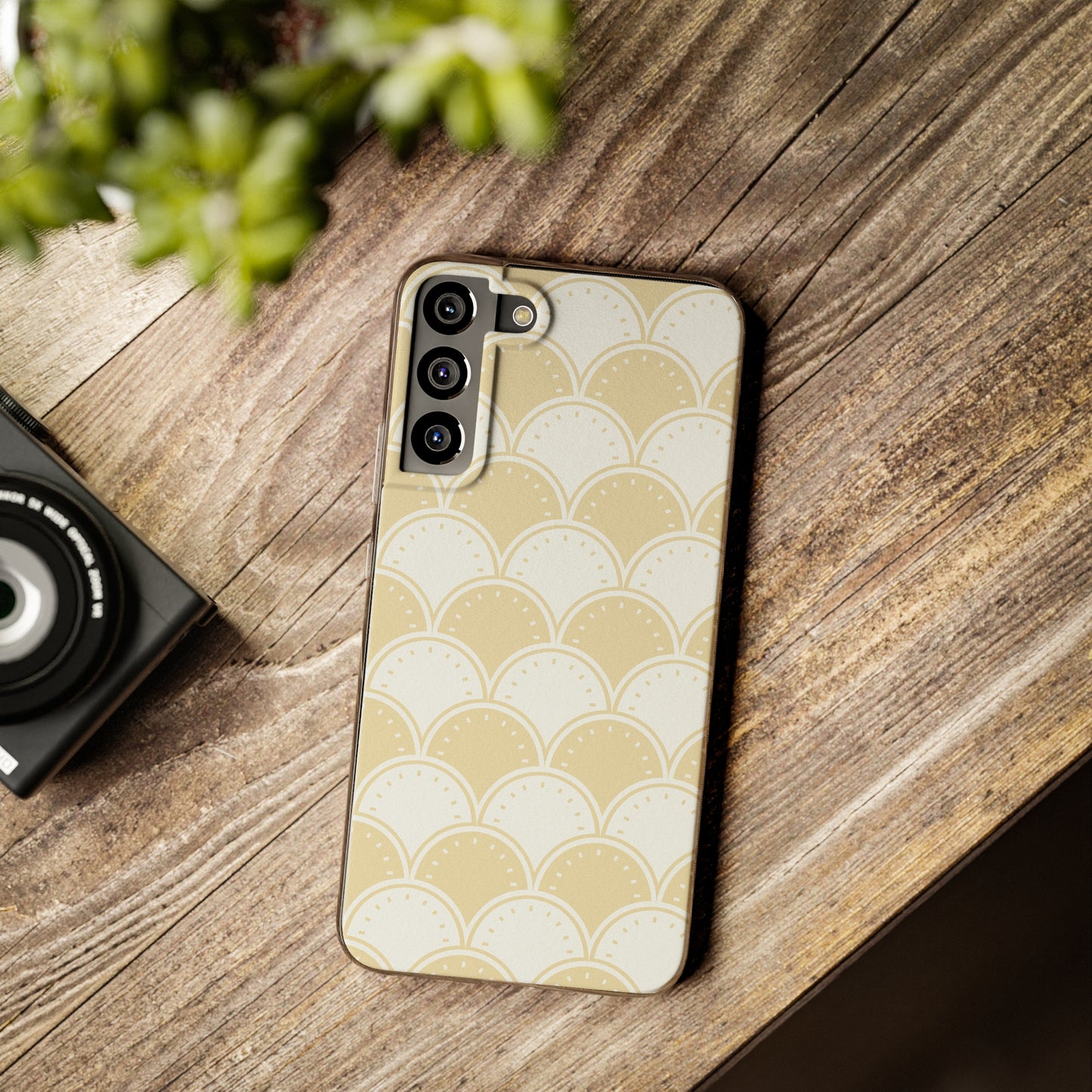 Ocean's Yellow Waves Soft Phone Cases