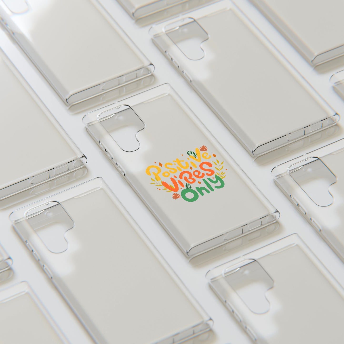 Positive Vibes Only Soft Phone Cases