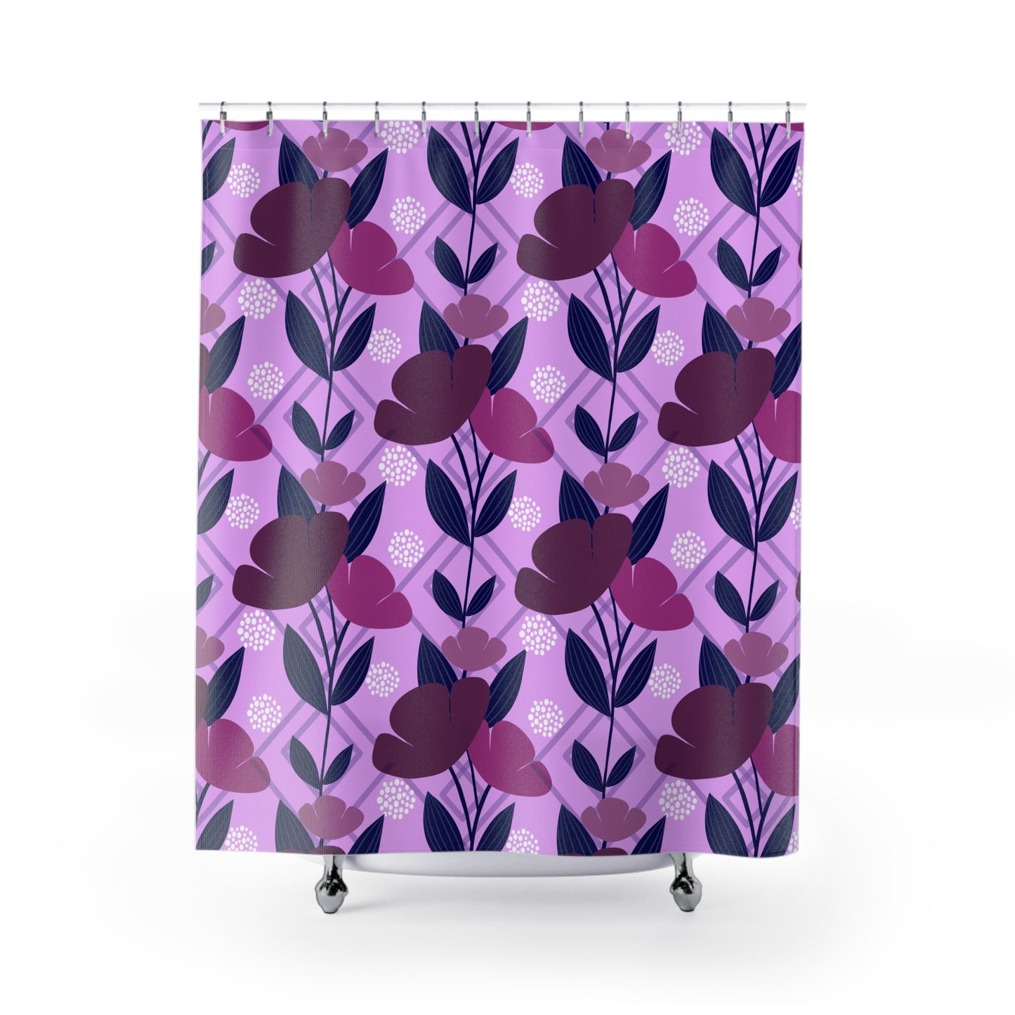 Floral Oasis Shower Curtains