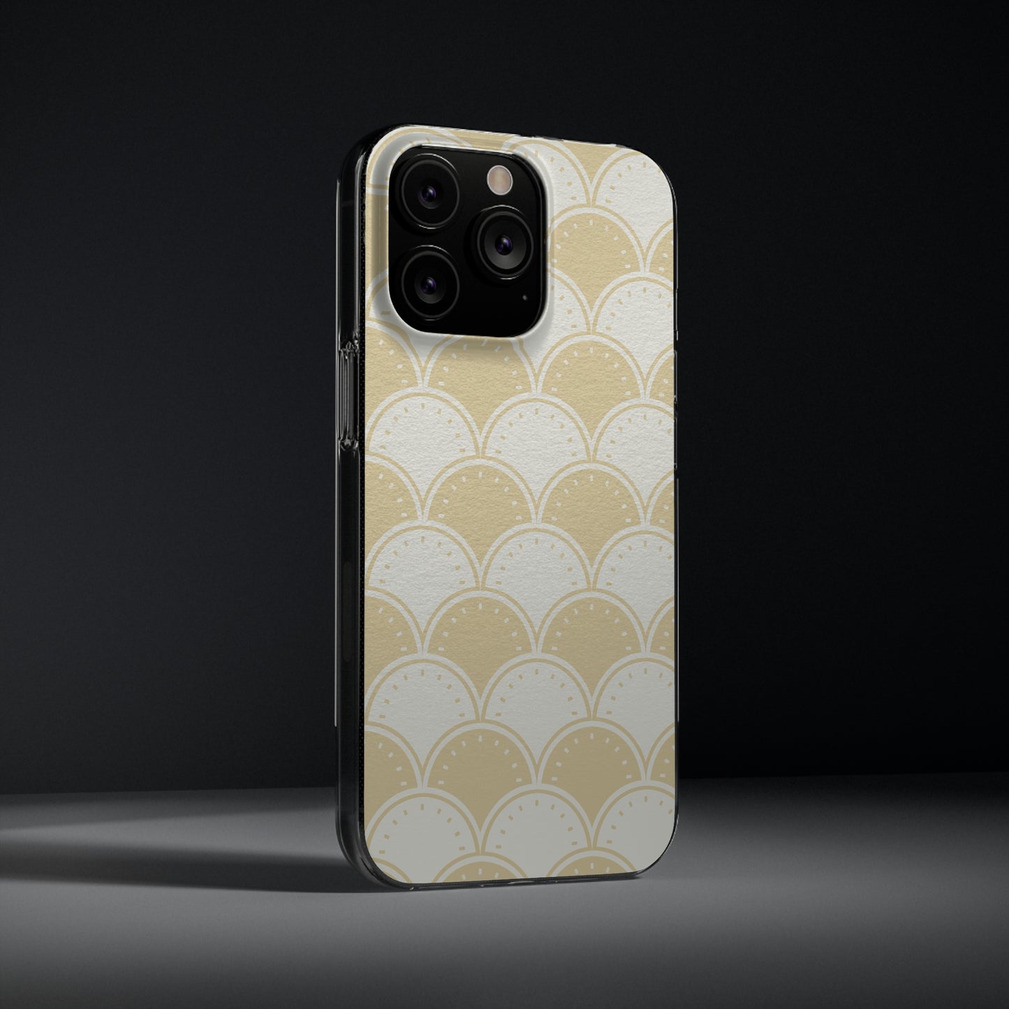 Ocean's Yellow Waves Soft Phone Cases