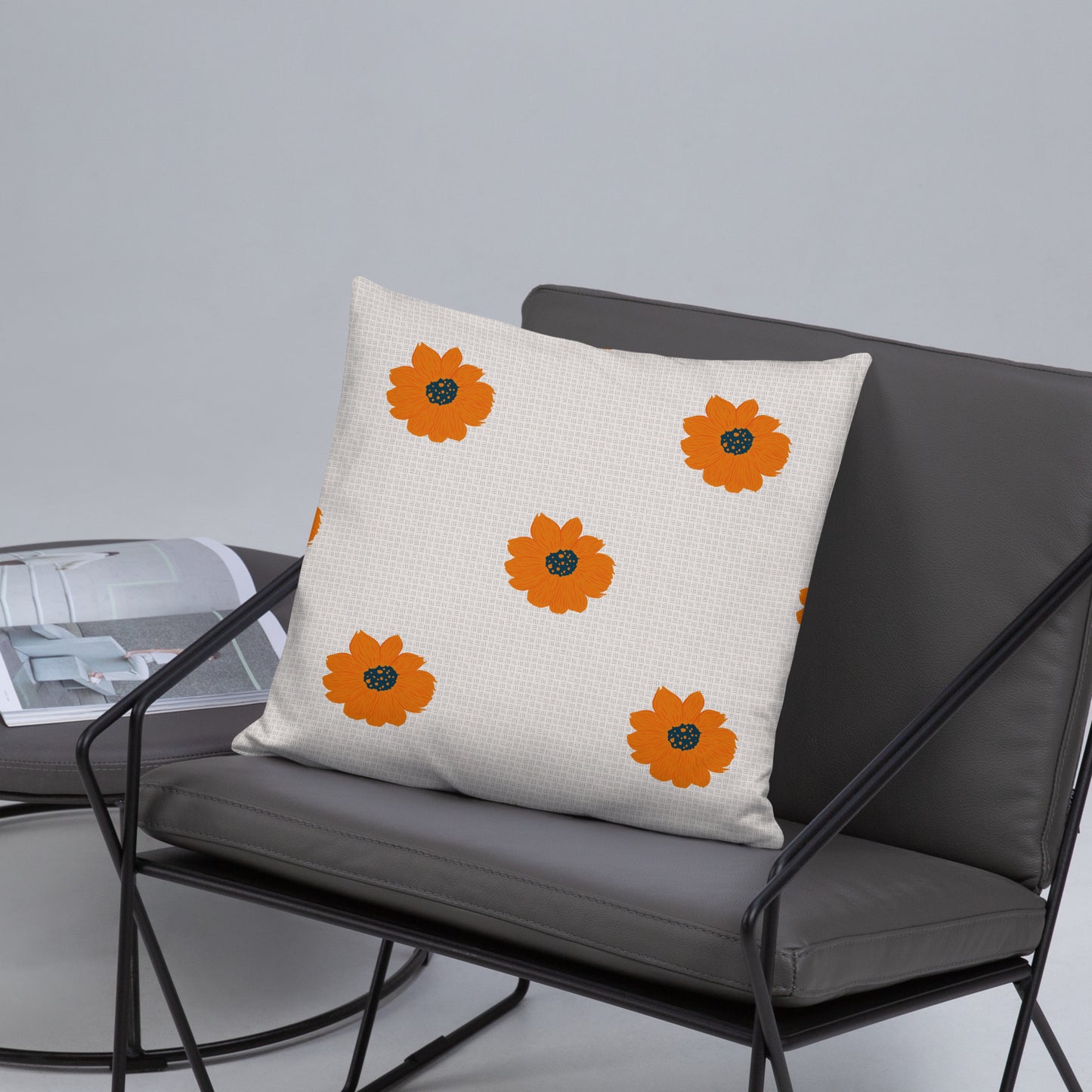 Golden Sunflower Basic Pillow