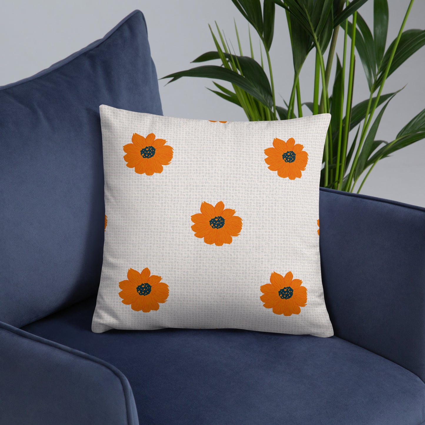 Golden Sunflower Basic Pillow