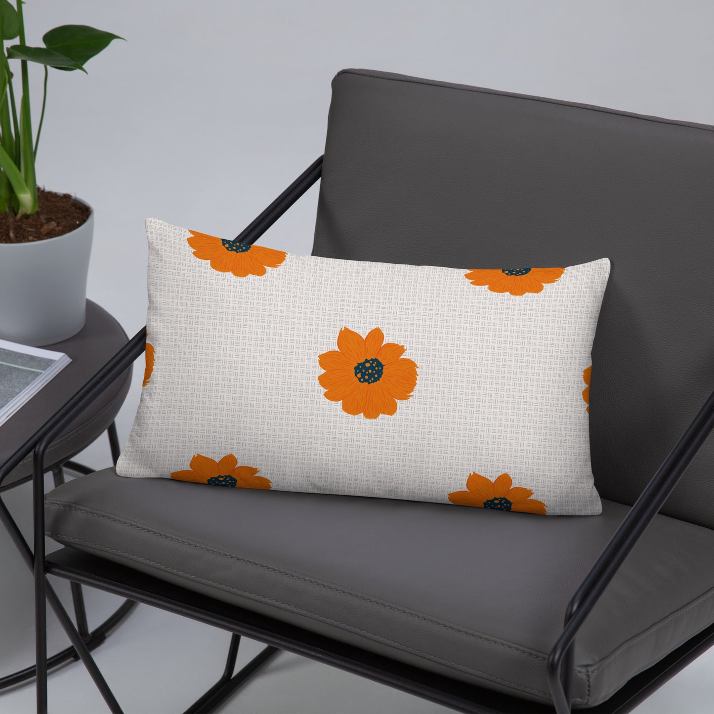 Golden Sunflower Basic Pillow