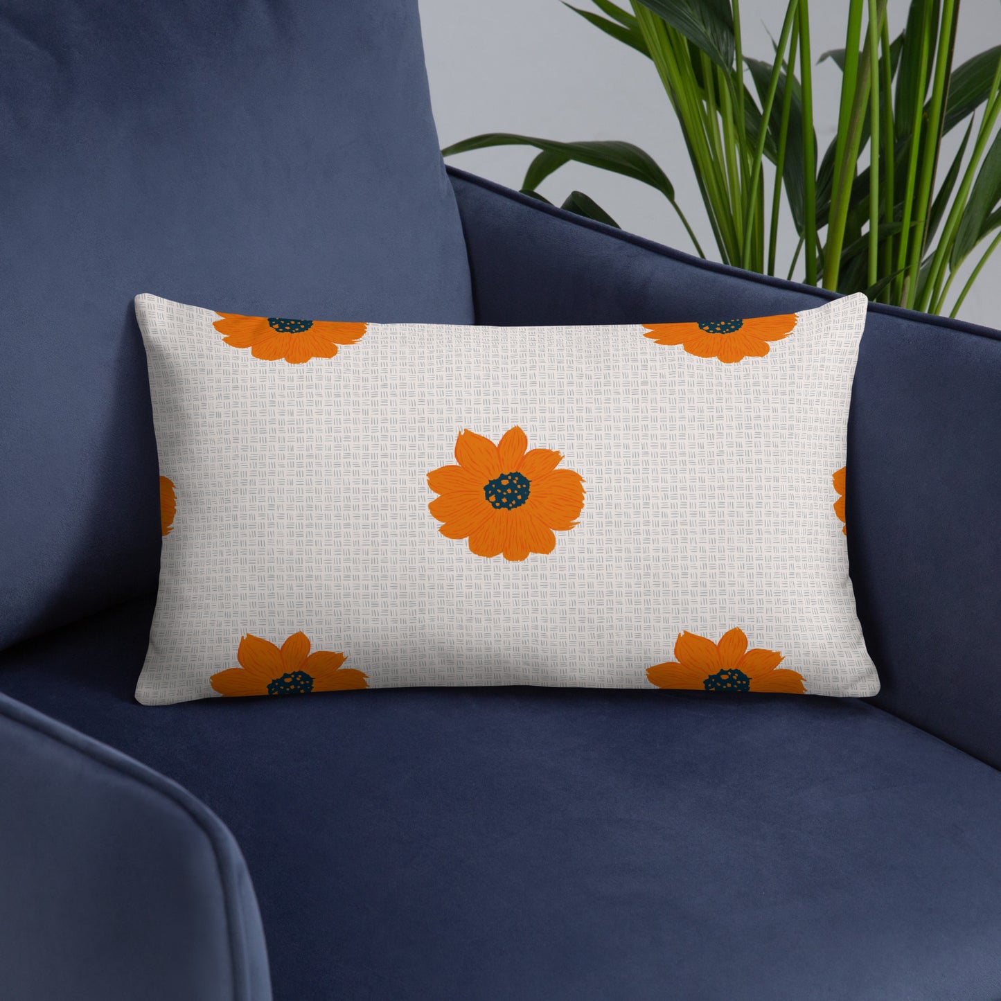 Golden Sunflower Basic Pillow