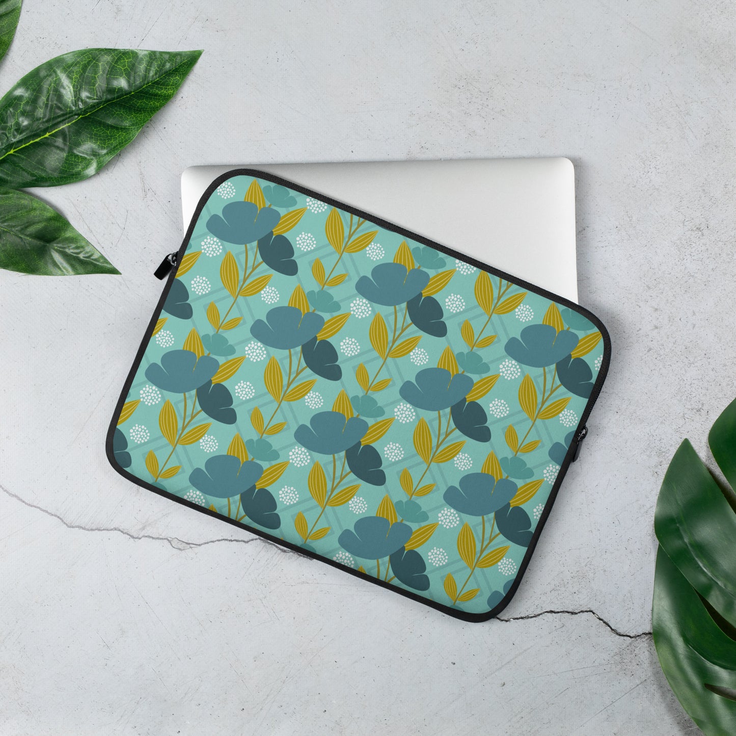 Floral Oasis Laptop Sleeve