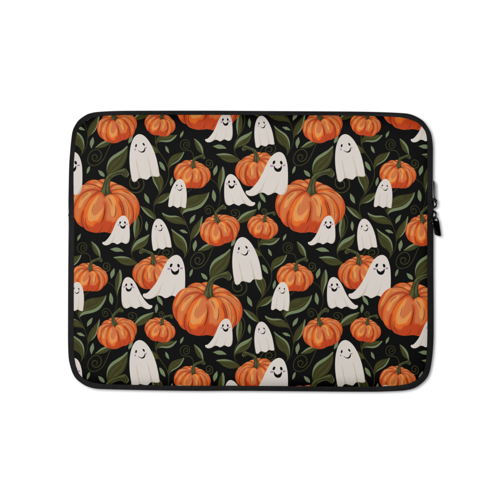 Halloween Pumpkins - Colourful Laptop Sleeve