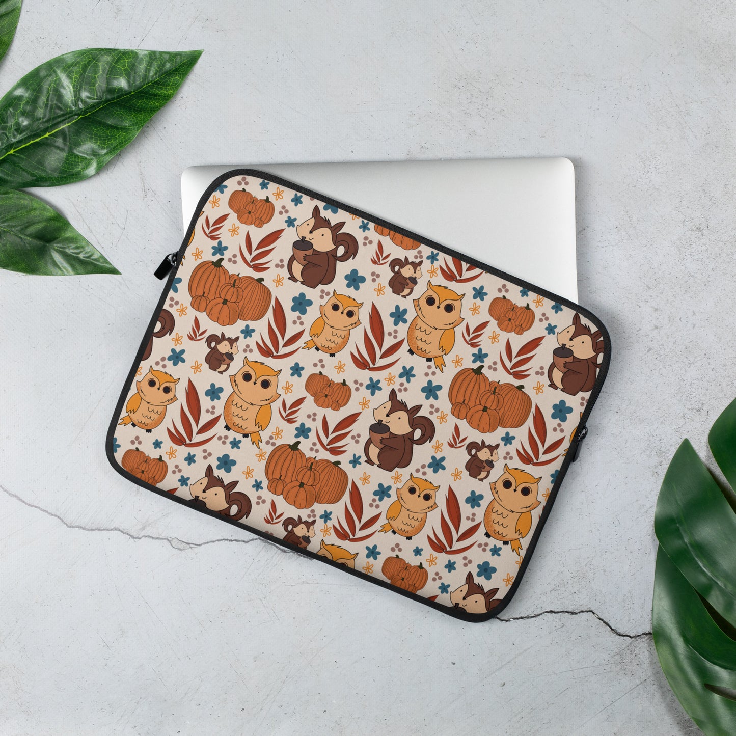 Retro Autumn Vibes Laptop Sleeve