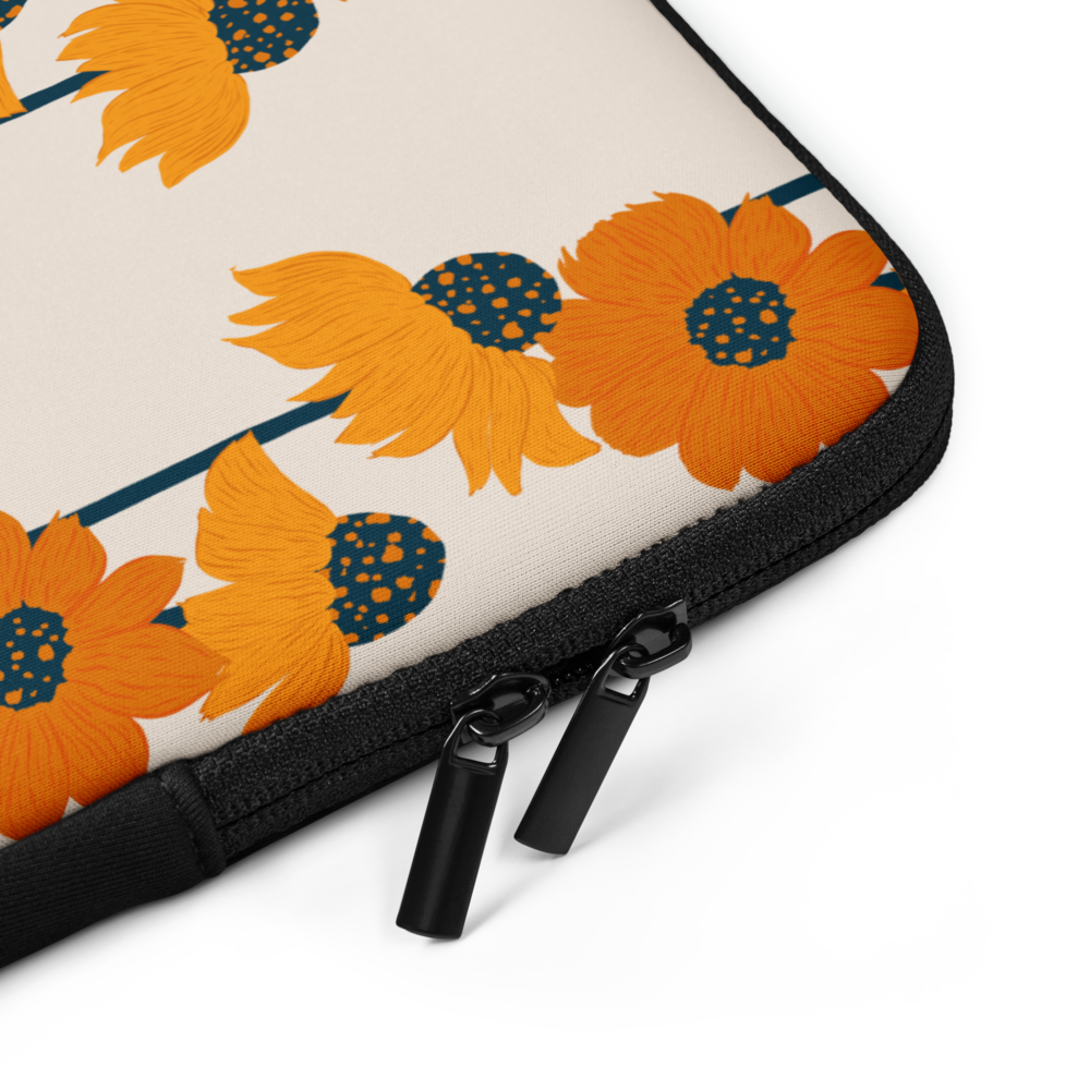 Golden Sunflower Laptop Sleeve