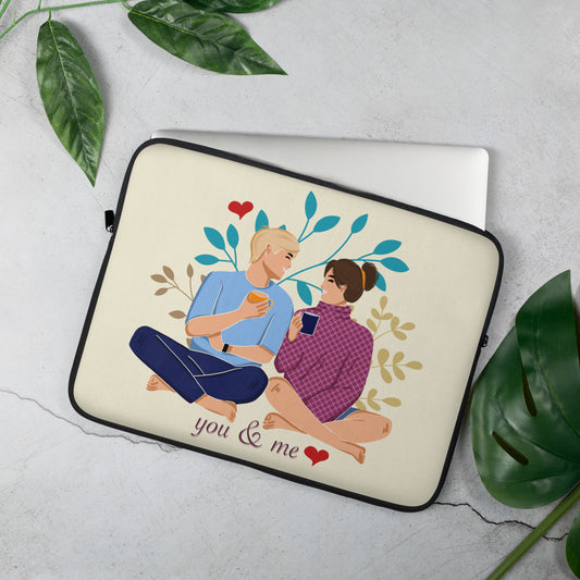 You & Me Laptop Sleeve