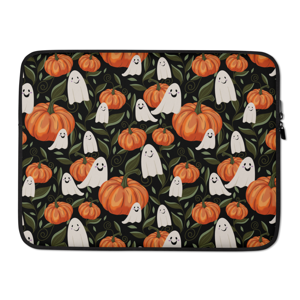 Halloween Pumpkins - Colourful Laptop Sleeve