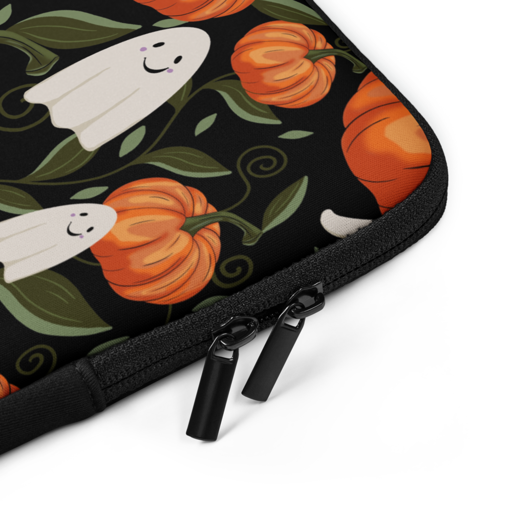 Halloween Pumpkins - Colourful Laptop Sleeve