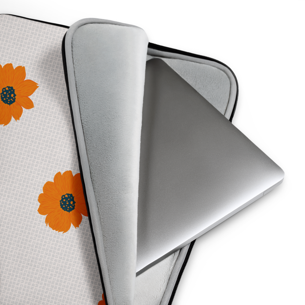 Golden Sunflower Laptop Sleeve