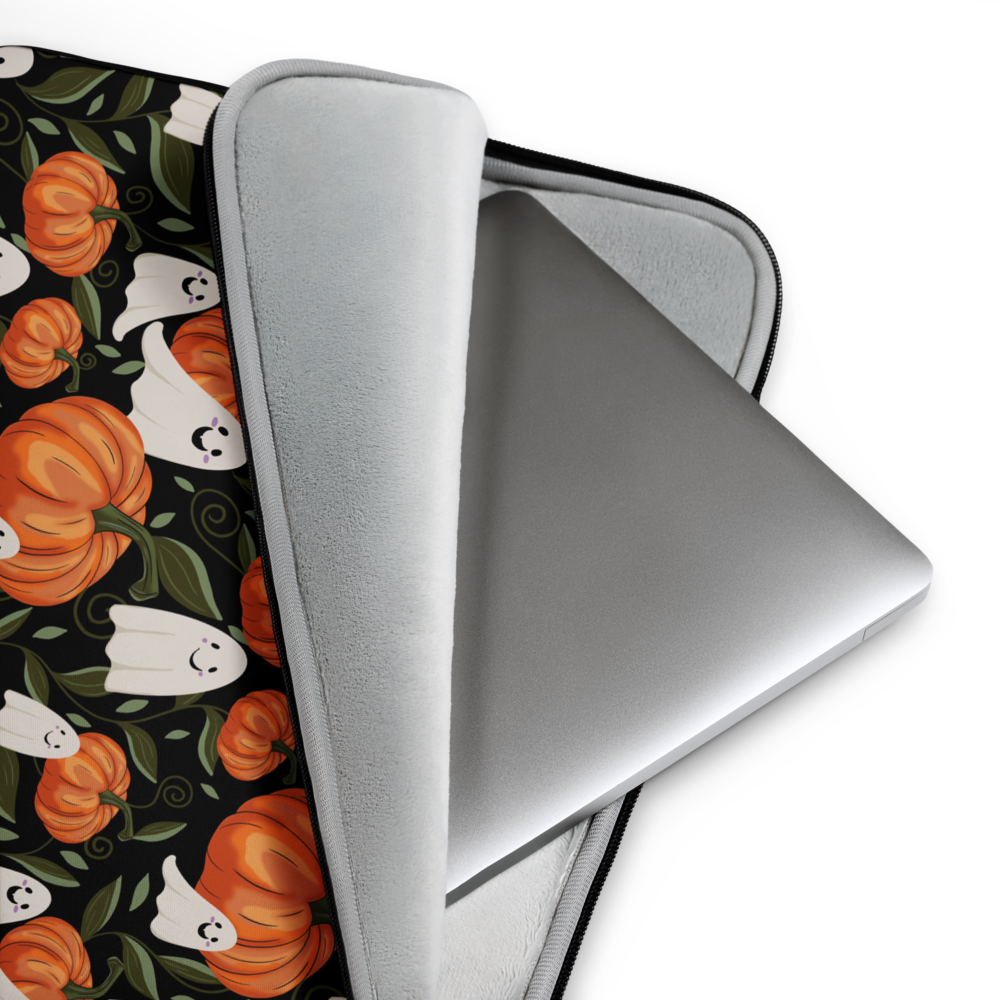 Halloween Pumpkins - Colourful Laptop Sleeve