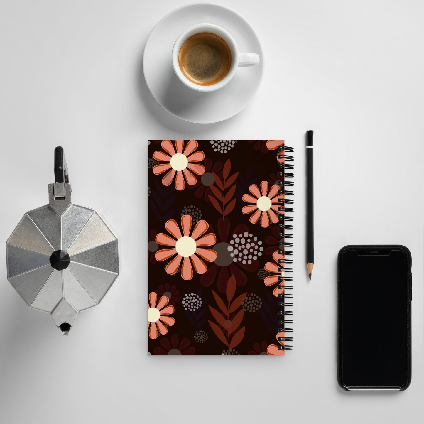 Whispers of Nature Spiral notebook