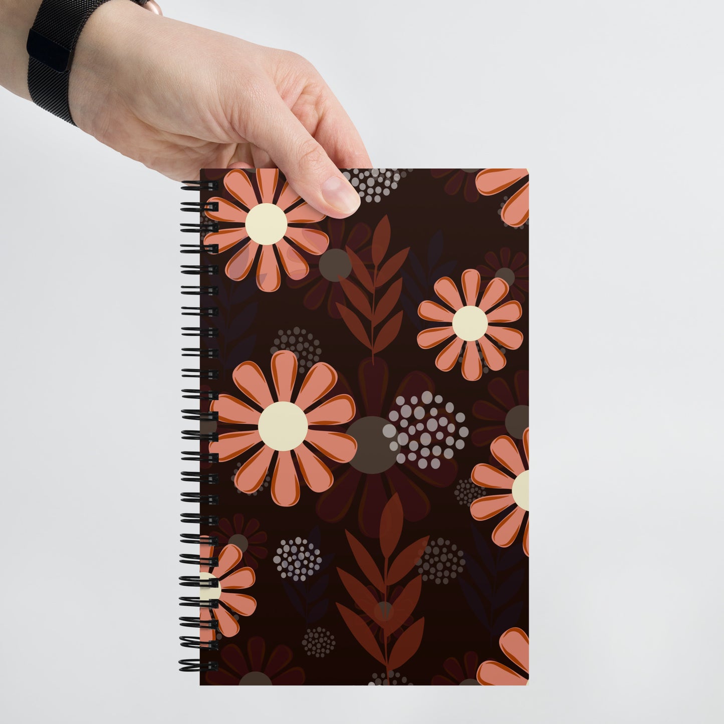 Whispers of Nature Spiral notebook