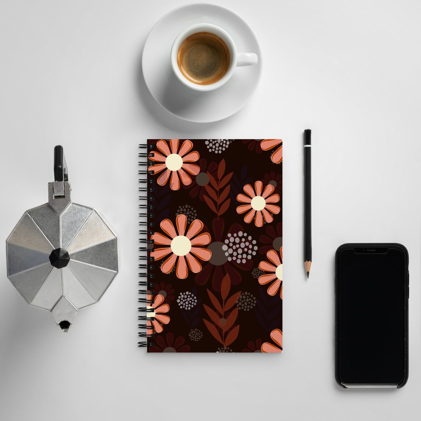 Whispers of Nature Spiral notebook