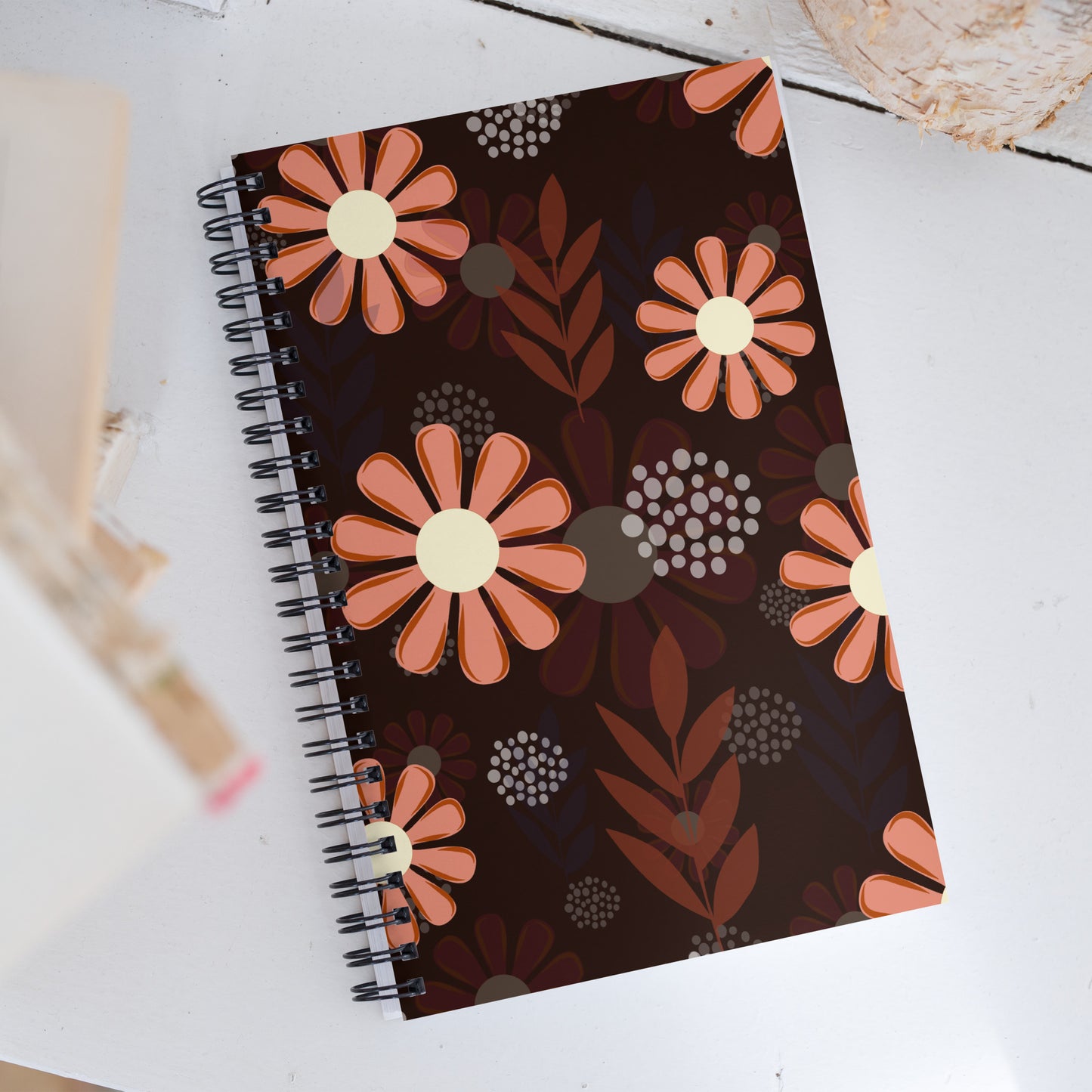 Whispers of Nature Spiral notebook