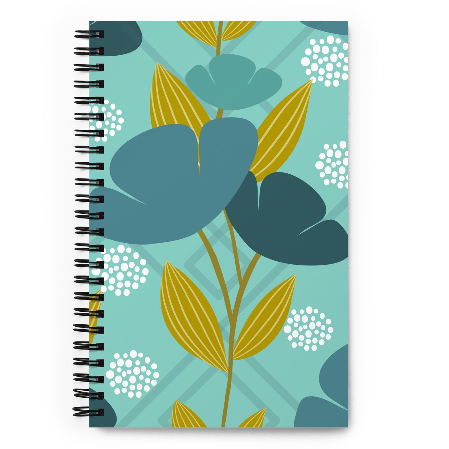 Floral Oasis Spiral notebook