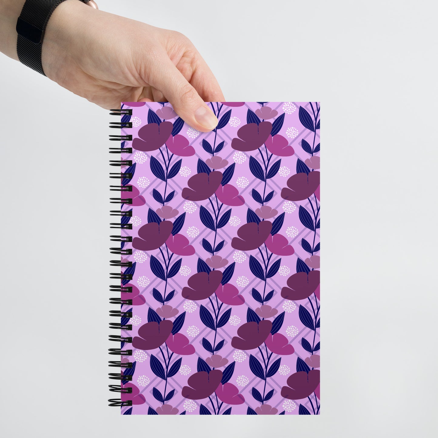 Floral Oasis Spiral notebook