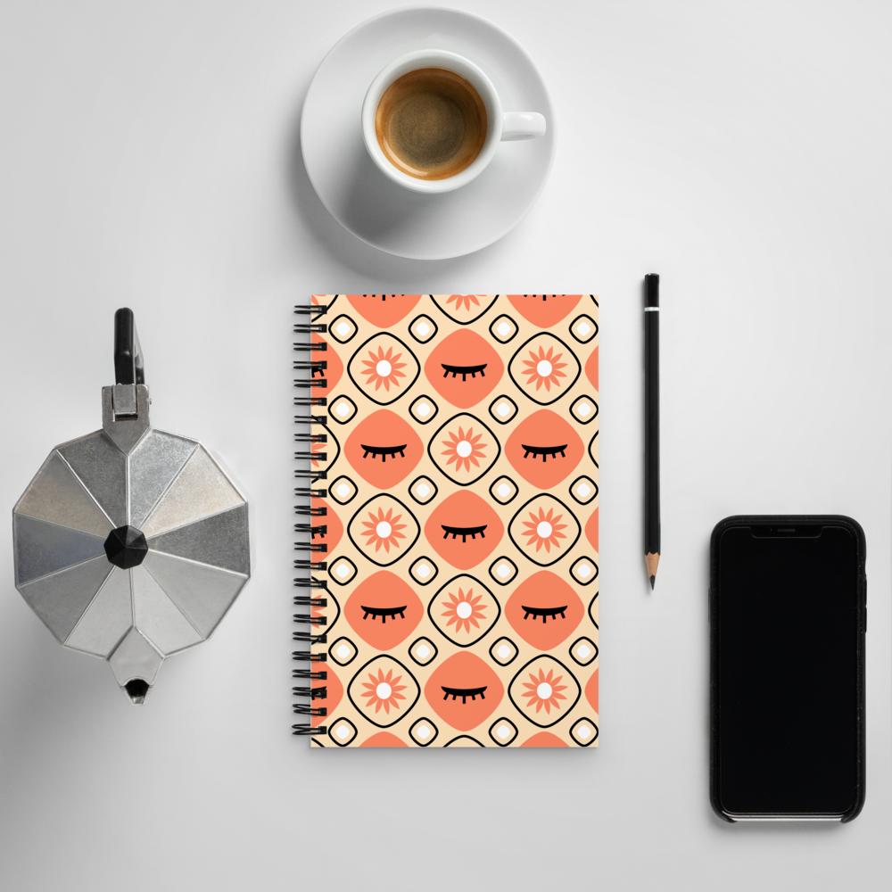 Shapes in Sight Spiral notebook