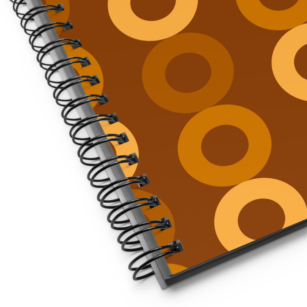 Infinite Orbits Spiral notebook