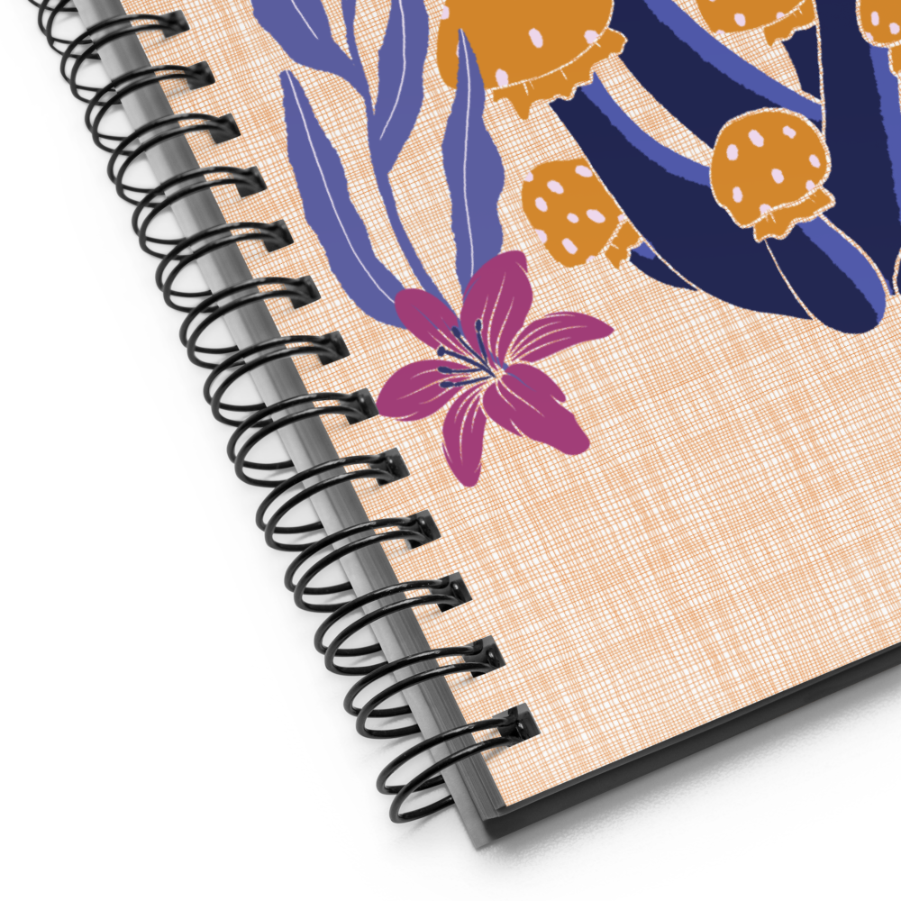 Mushroom Marvels Spiral notebook