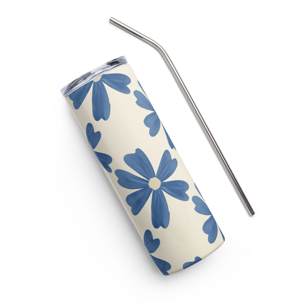 Lemon Joy Stainless steel tumbler