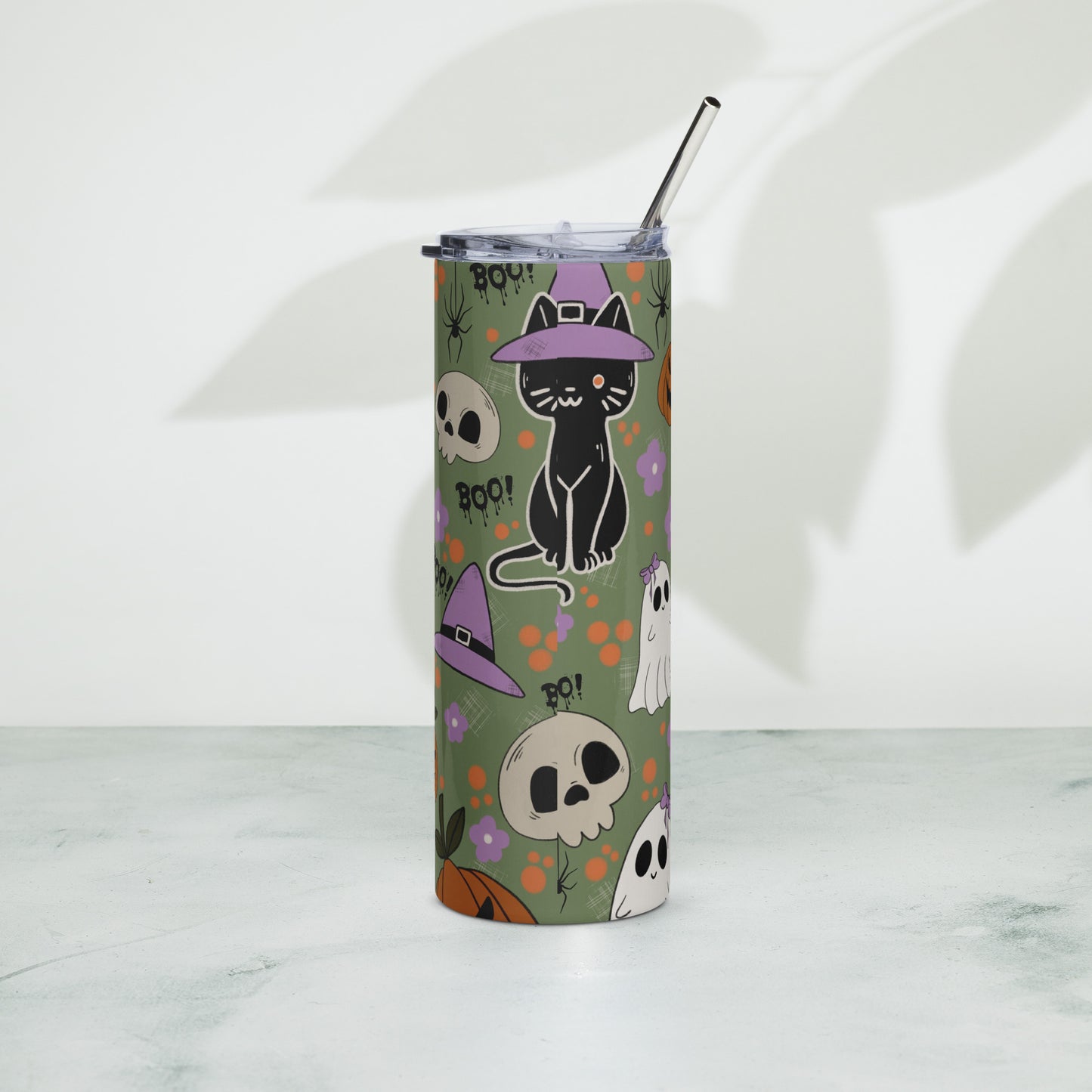 Halloween Vibe Stainless steel tumbler