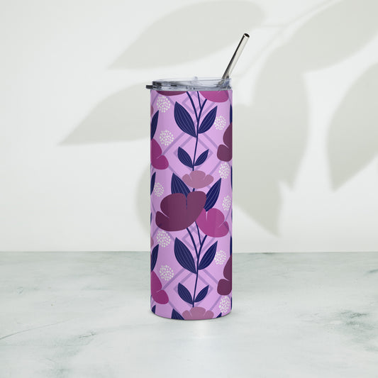 Floral Oasis Stainless steel tumbler