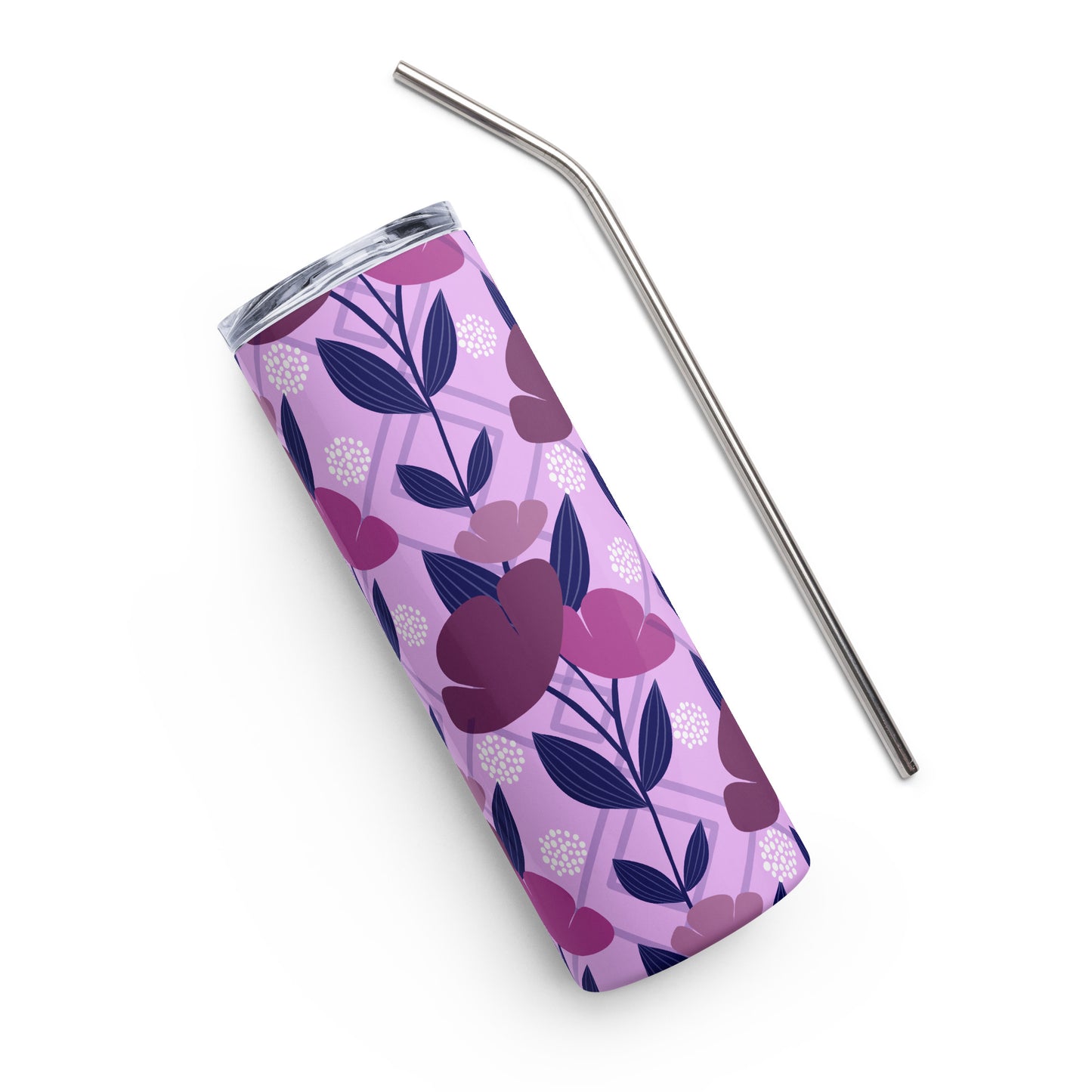 Floral Oasis Stainless steel tumbler