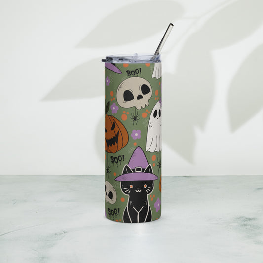 Halloween Vibe Stainless steel tumbler