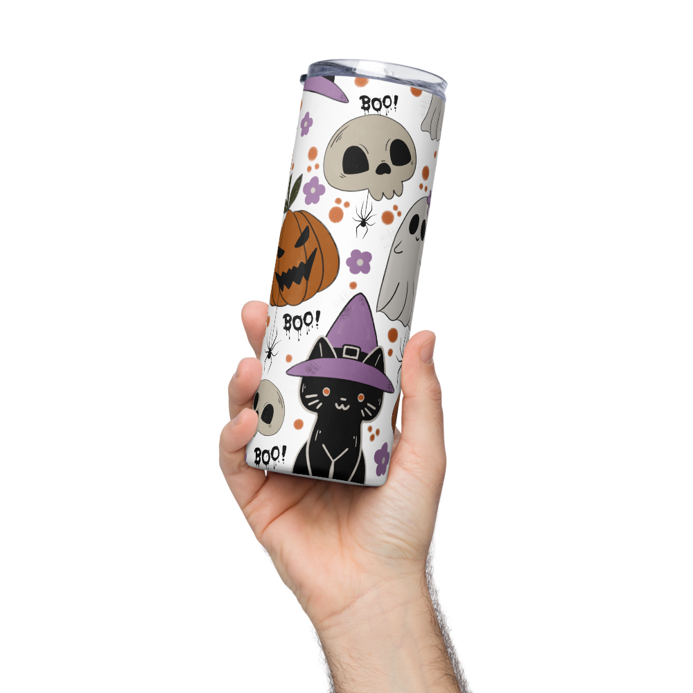 Halloween Vibe Stainless steel tumbler