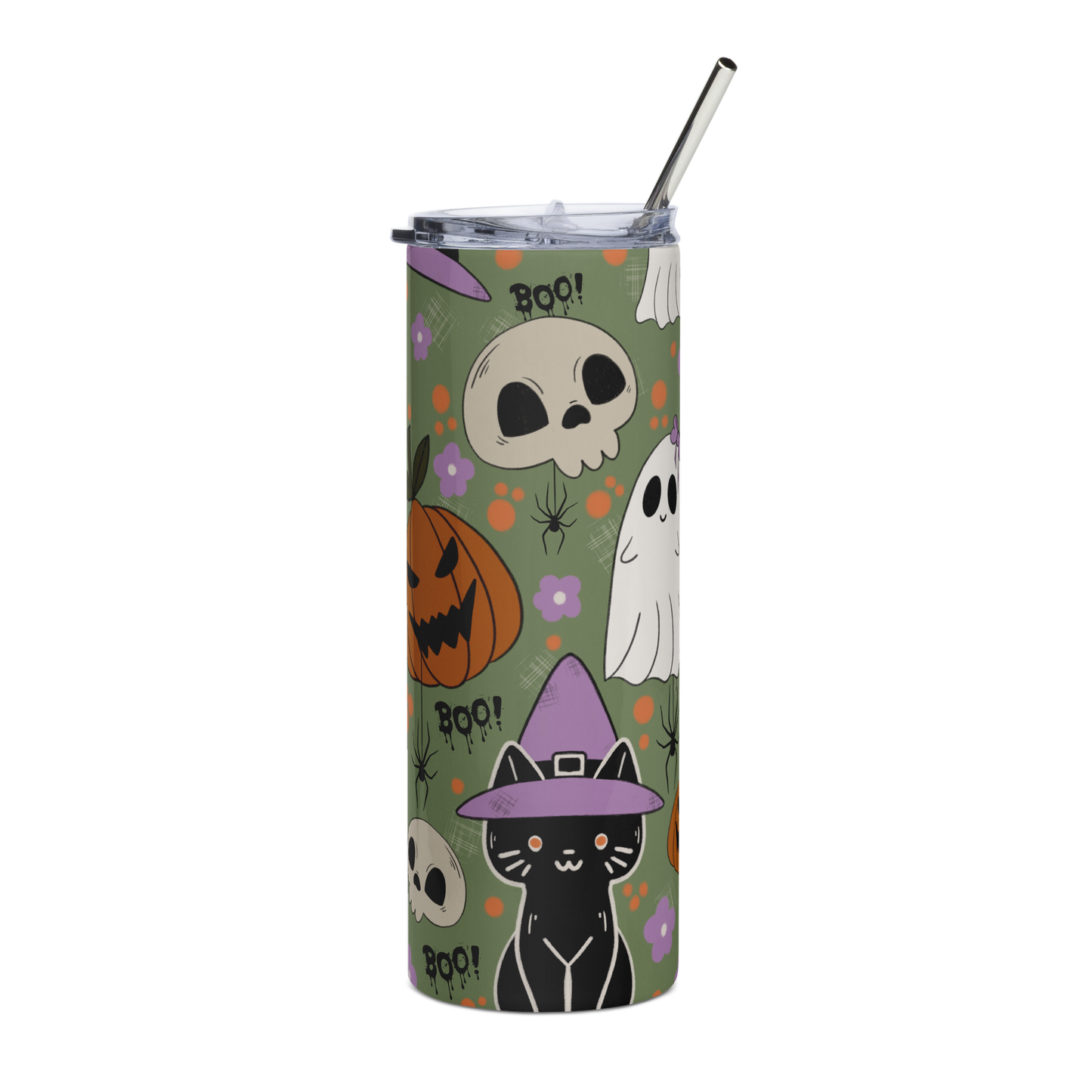 Halloween Vibe Stainless steel tumbler