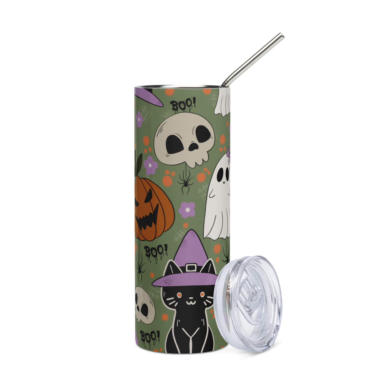 Halloween Vibe Stainless steel tumbler