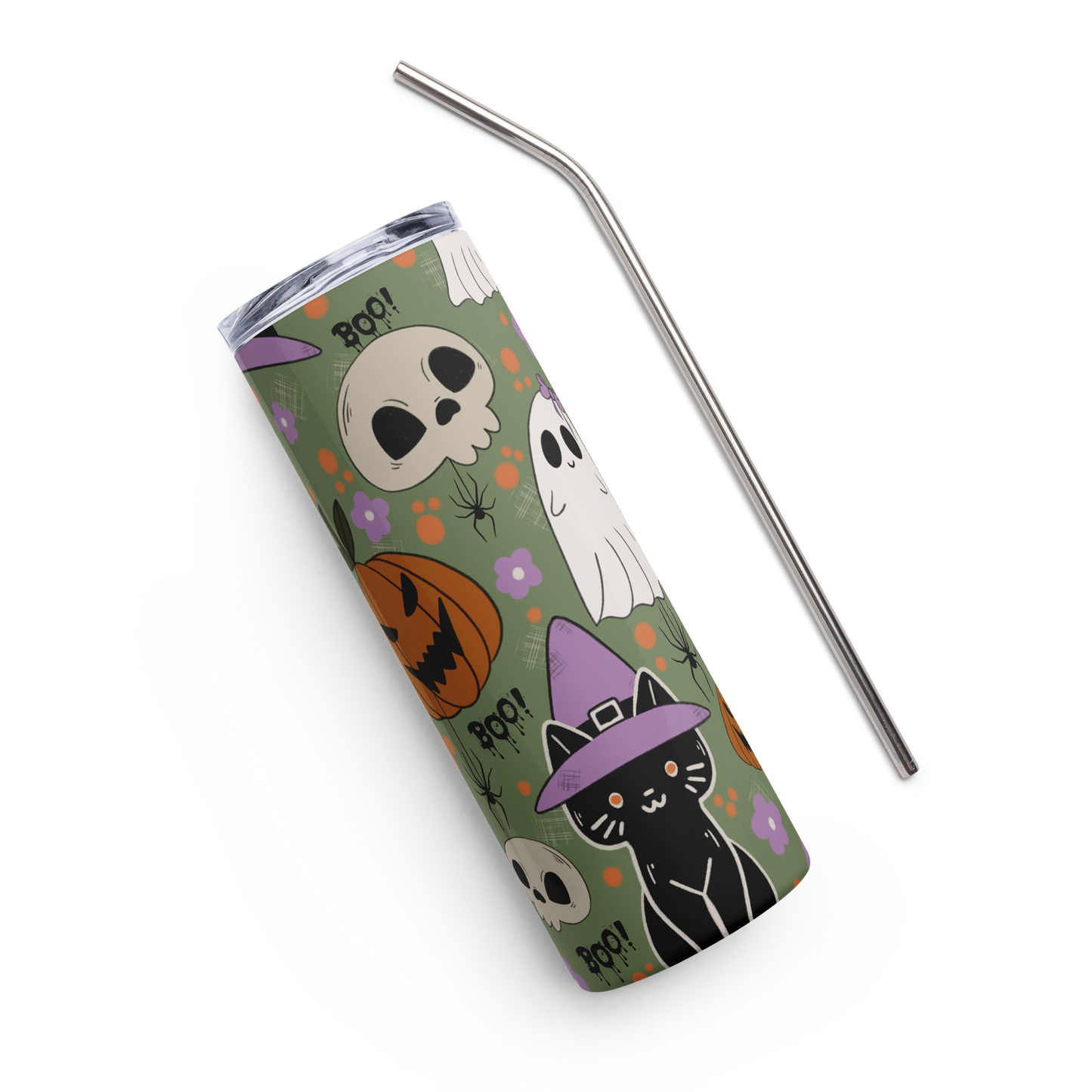 Halloween Vibe Stainless steel tumbler