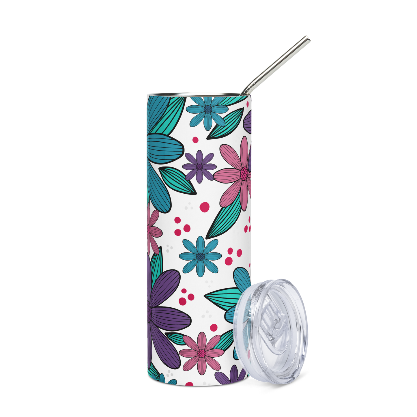 Botanical Arena Stainless steel tumbler