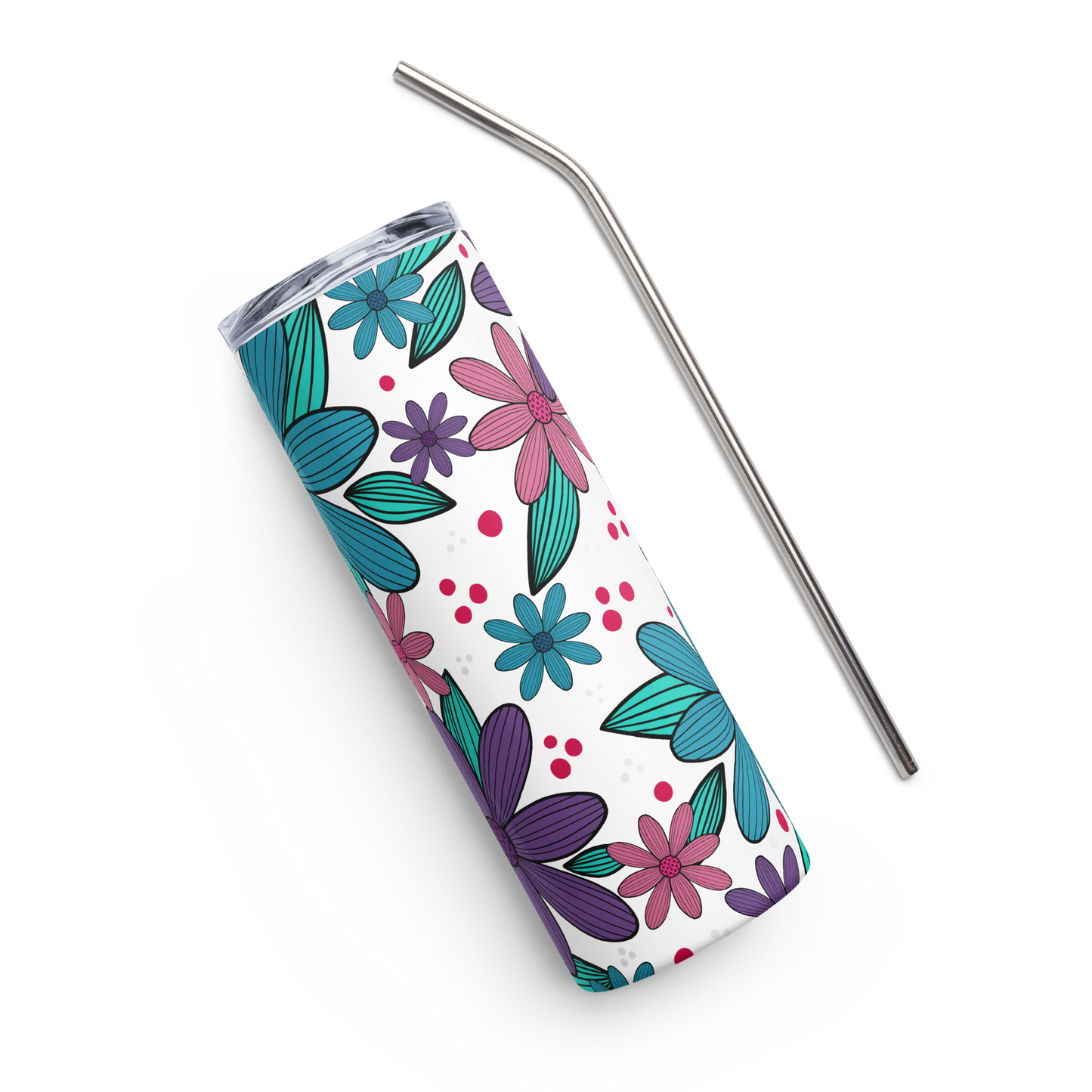 Botanical Arena Stainless steel tumbler