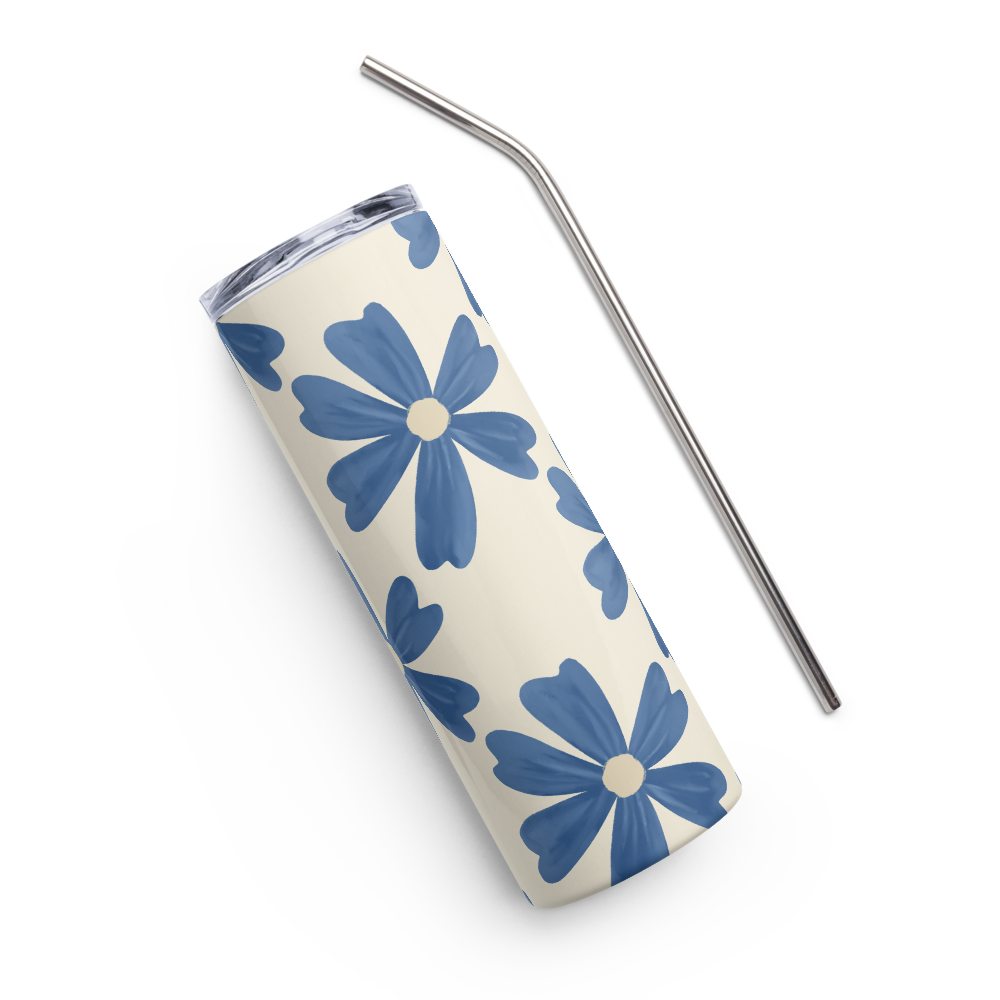 Lemon Joy Stainless steel tumbler