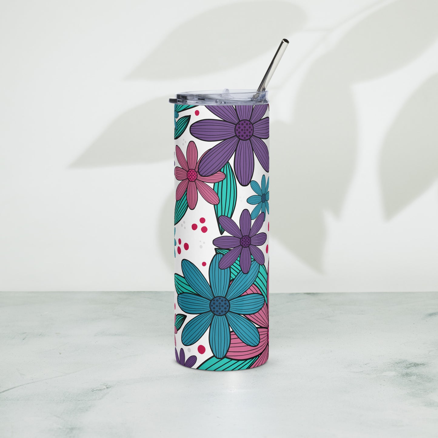 Botanical Arena Stainless steel tumbler